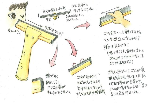 お掃除のポイント